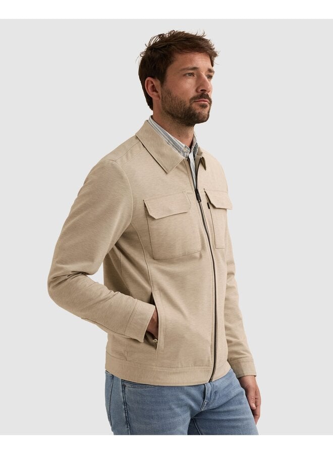 VBL2608182 7074 Vanguard Blazer Jacket Harrington Cool Tech Silver Lining