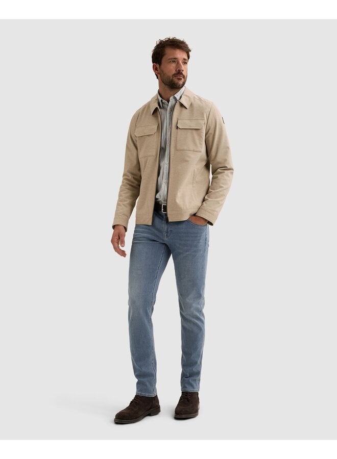 VBL2608182 7074 Vanguard Blazer Jacket Harrington Cool Tech Silver Lining