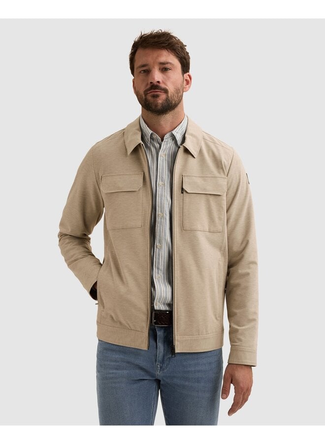 VBL2608182 7074 Vanguard Blazer Jacket Harrington Cool Tech Silver Lining