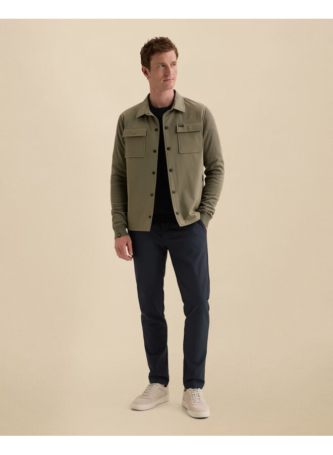 VKC2608356 6495 Vanguard Button jacket cotton modal Mulled Basil