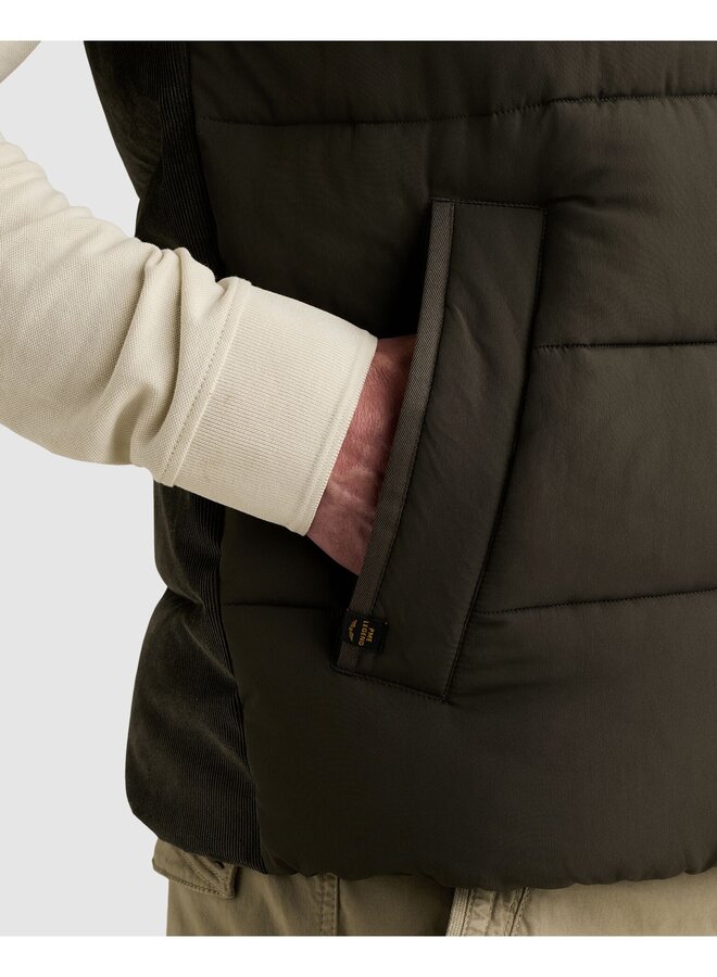 PBW2608102 8039 PME Legend Bodywarmer GOBBLER BW Mix fabric Beluga
