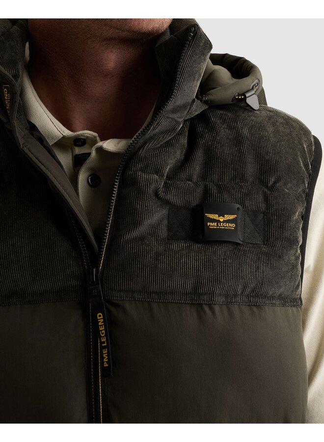 PBW2608102 8039 PME Legend Bodywarmer GOBBLER BW Mix fabric Beluga