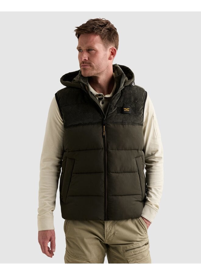 PBW2608102 8039 PME Legend Bodywarmer GOBBLER BW Mix fabric Beluga