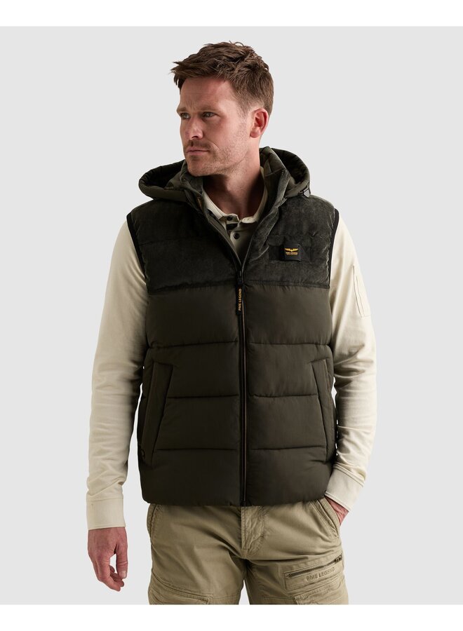 PBW2608102 8039 PME Legend Bodywarmer GOBBLER BW Mix fabric Beluga