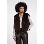 Sensy.7002612 Rino en Pelle Waistcoat Coffee roast