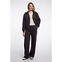 Lika Regular.7002612 Rino en Pelle Regular length wide leg pants Coffee roast