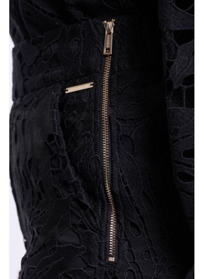 Naomi Regular.7002611 Rino en Pelle Regular length straight leg pants Black