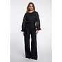 Naomi Regular.7002611 Rino en Pelle Regular length straight leg pants Black