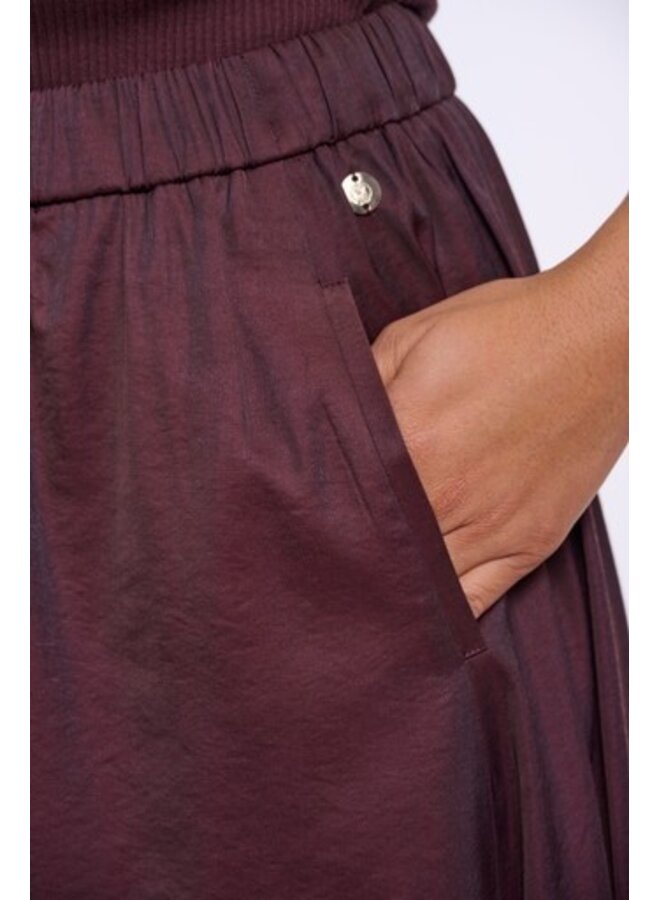 Lian.7002611 Rino en Pelle Midi skirt Fudge cloak