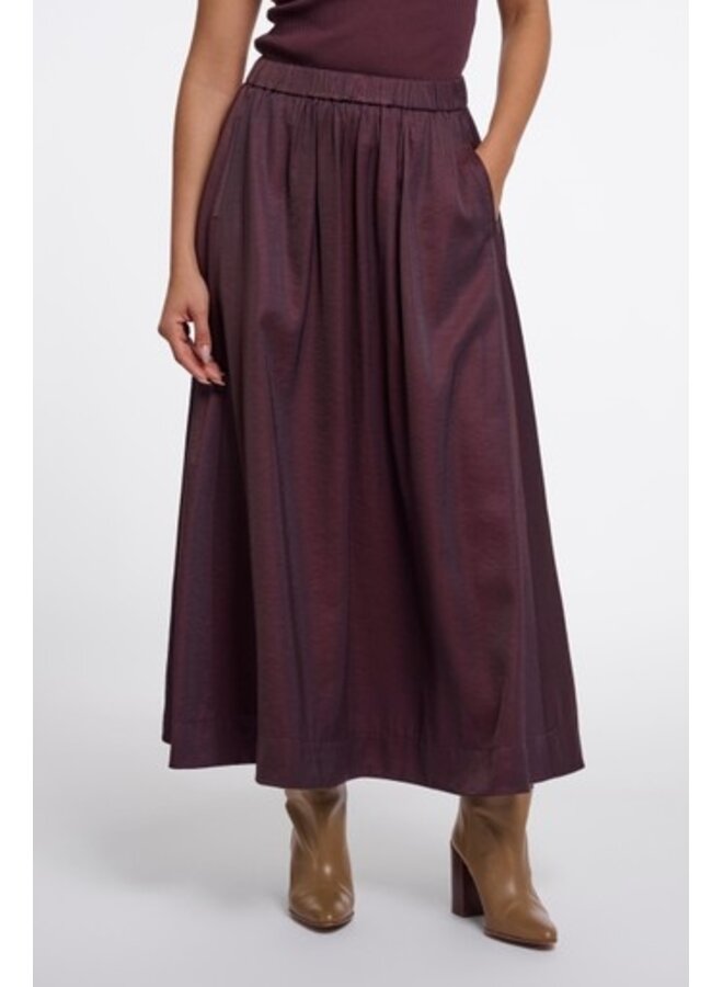 Lian.7002611 Rino en Pelle Midi skirt Fudge cloak