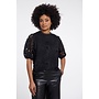 Chantalle.7002611 Rino en Pelle Short balloon sleeve top Black