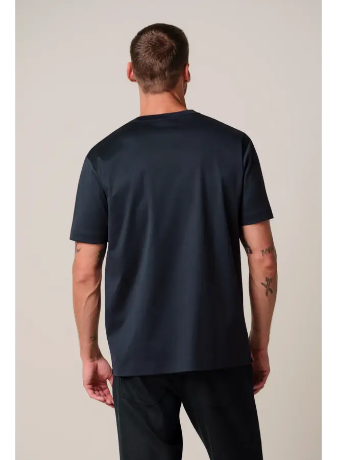 PPXT30002A Profuomo t-shirt crew neck short sleeve Navy
