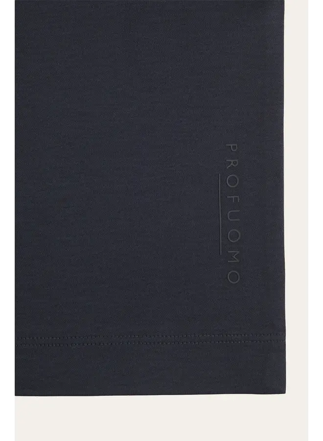 PPXT30002A Profuomo t-shirt crew neck short sleeve Navy