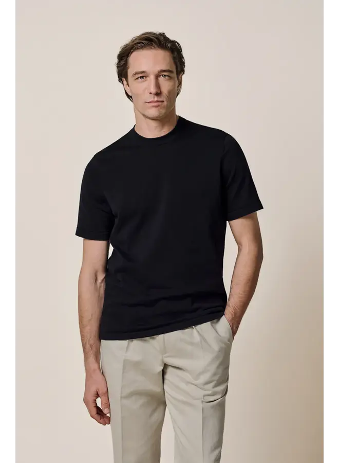 PPXT30005A Profuomo t-shirt crew neck short sleeve Navy