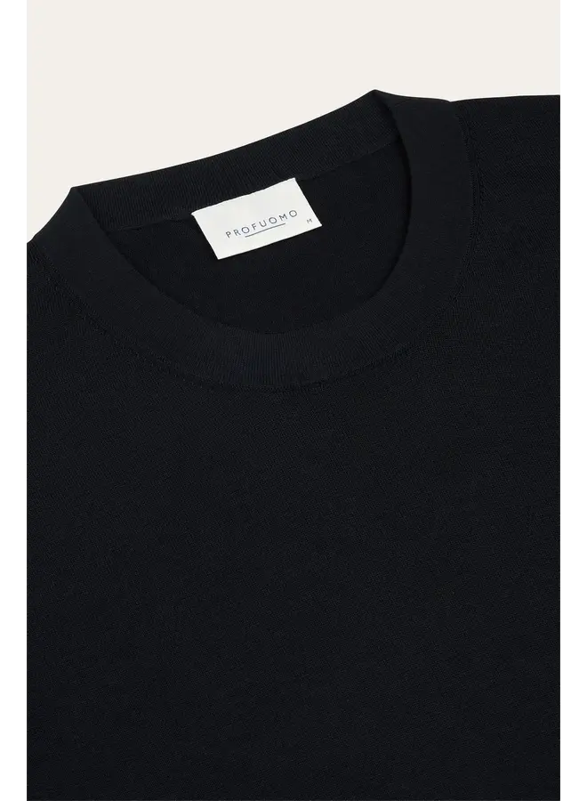 PPXT30005A Profuomo t-shirt crew neck short sleeve Navy