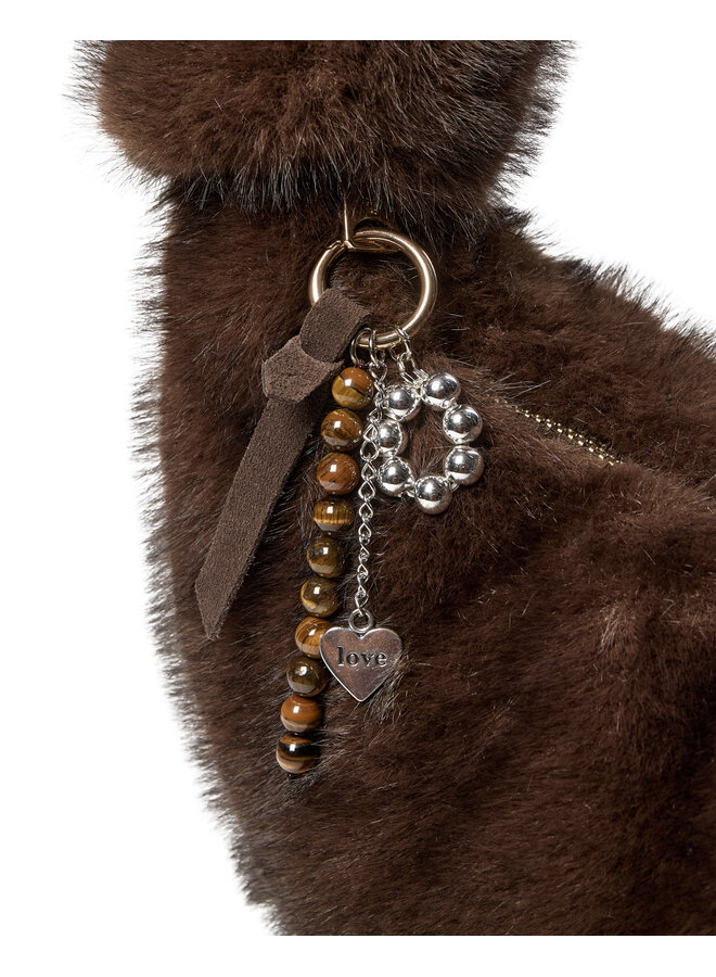 182330 160 MosMosh MM Cia faux fur bag Delicioso