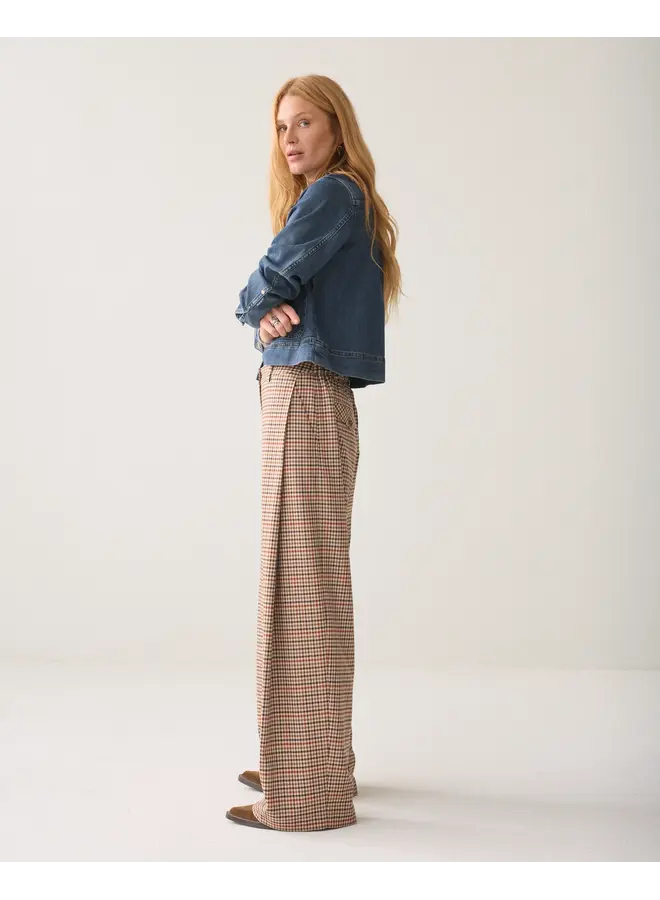 4s3042 12496 120 Summum Trousers Check goji berry