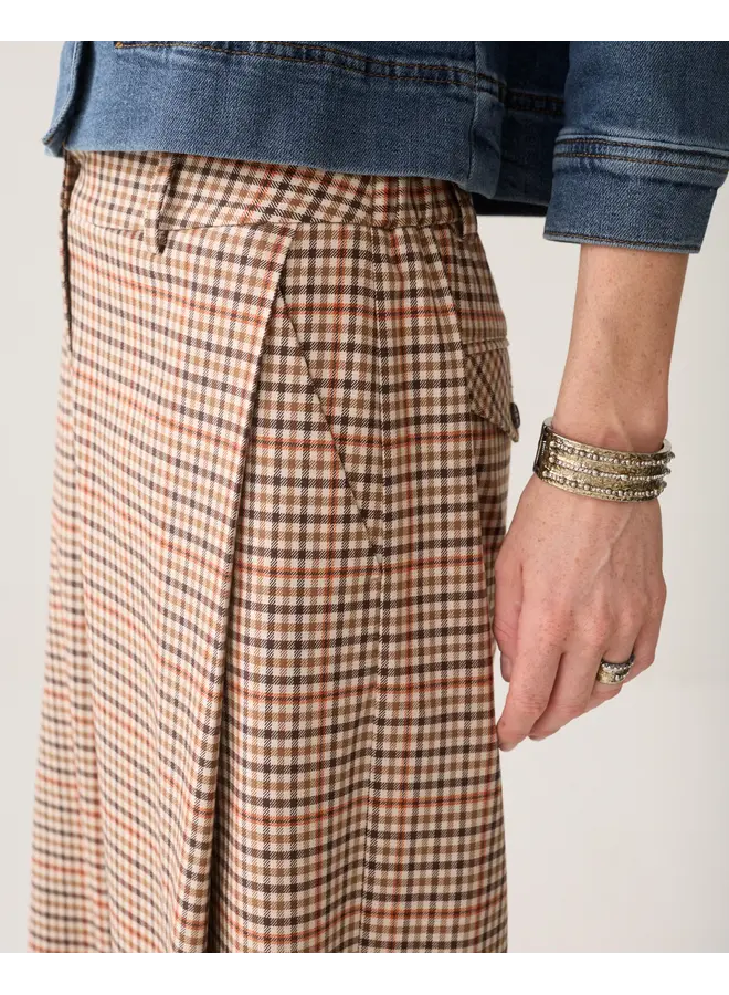 4s3042 12496 120 Summum Trousers Check goji berry