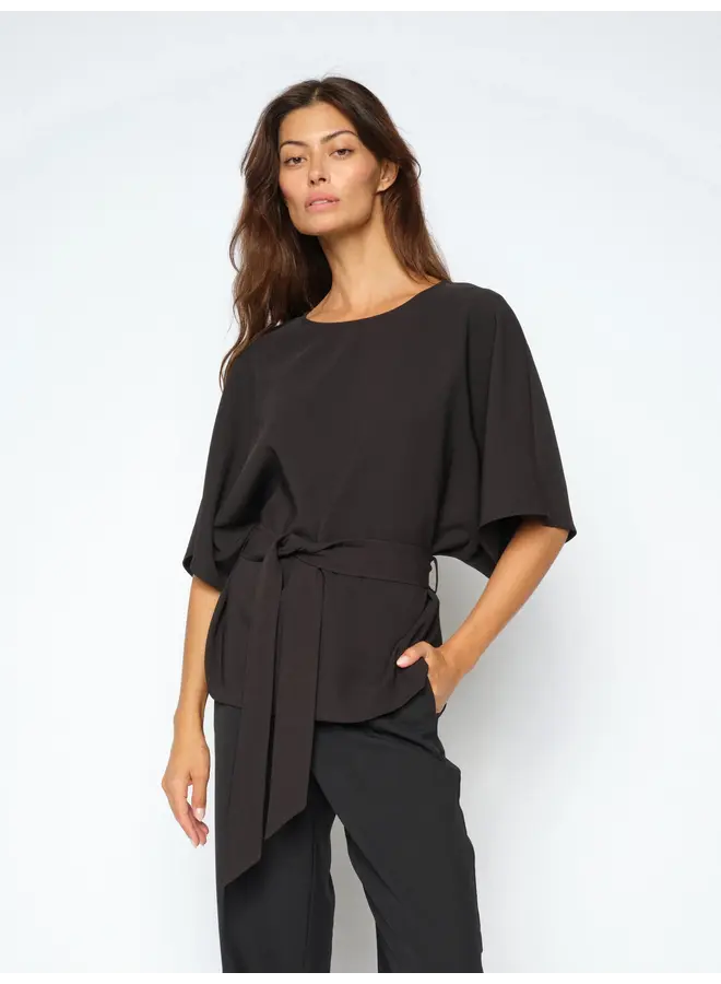 173340 801 Mos Mosh MM Rikala Miley Blouse Black