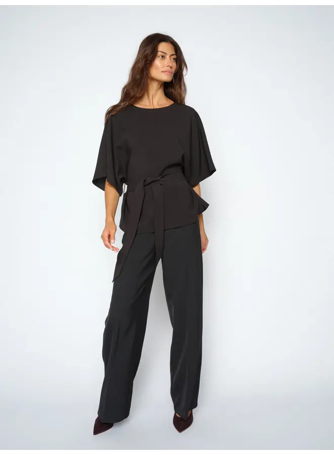 166670 801 MosMosh MMLeya Miley Pant Black