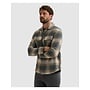 VSI2608212 5356 Vanguard Long sleeve shirt Check Brushed Mouline China Blue