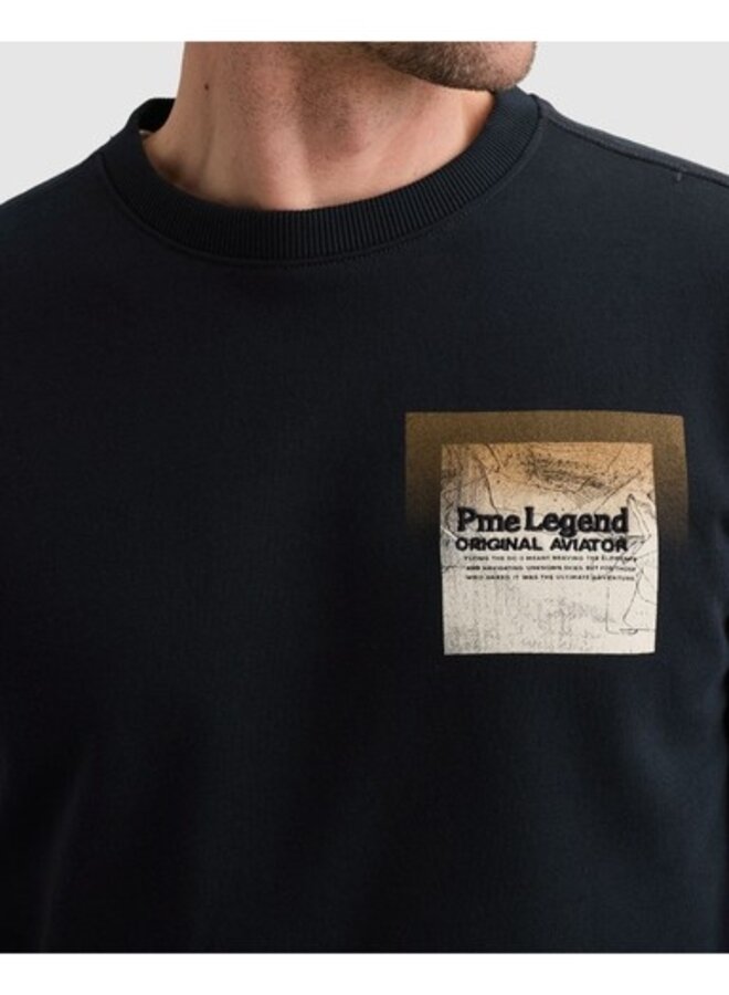 PSW2608443 5281 PME Legend Crewneck 3t cross fleece Salute