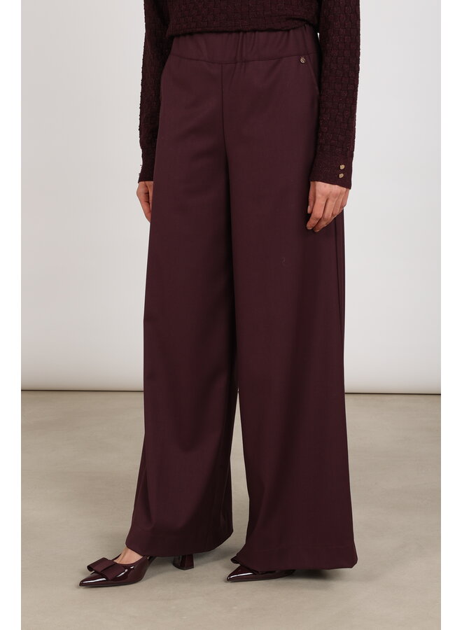 NKF09059 333 Nukus Lieve Pants Cherry
