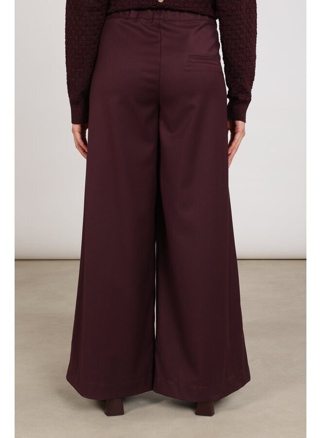 NKF09059 333 Nukus Lieve Pants Cherry