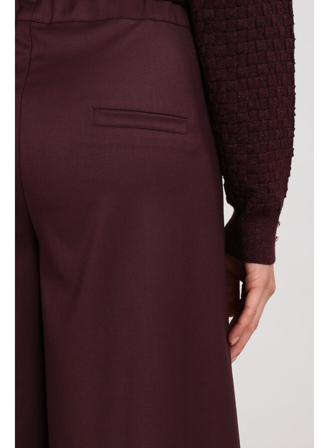 NKF09059 333 Nukus Lieve Pants Cherry