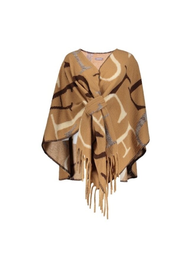 64600-20 720 Geisha poncho sand