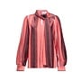 63584-32 420 Geisha Blouse stripes pink/coral/burgundy