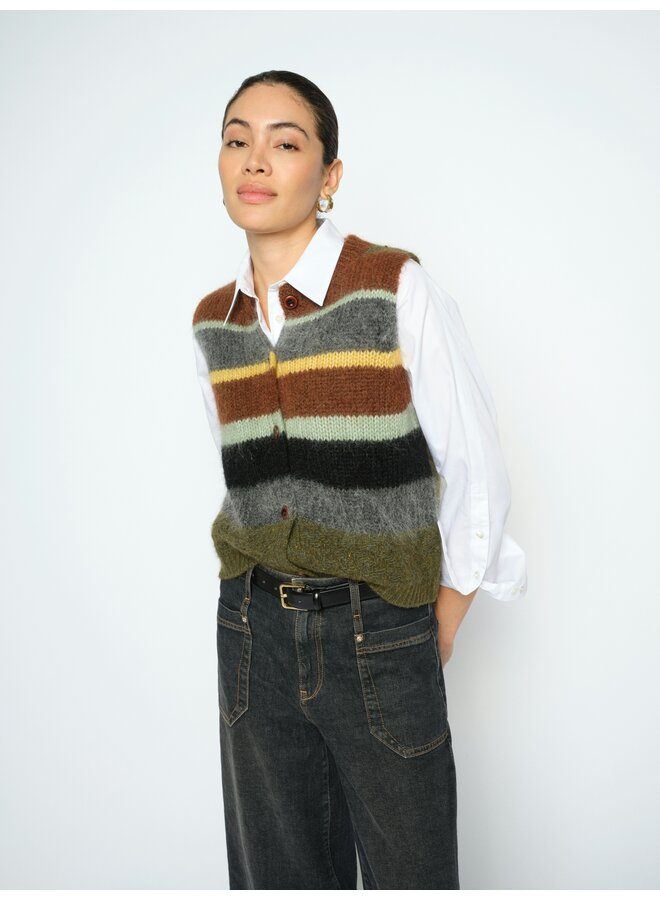 182790 565 MosMosh MMEsti Knit Vest Rosin