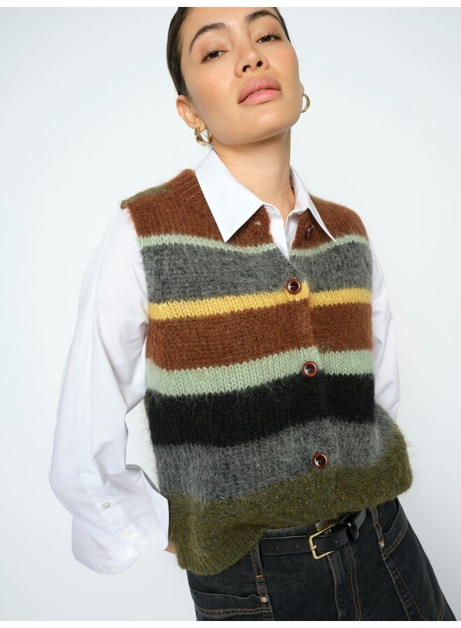 182790 565 MosMosh MMEsti Knit Vest Rosin