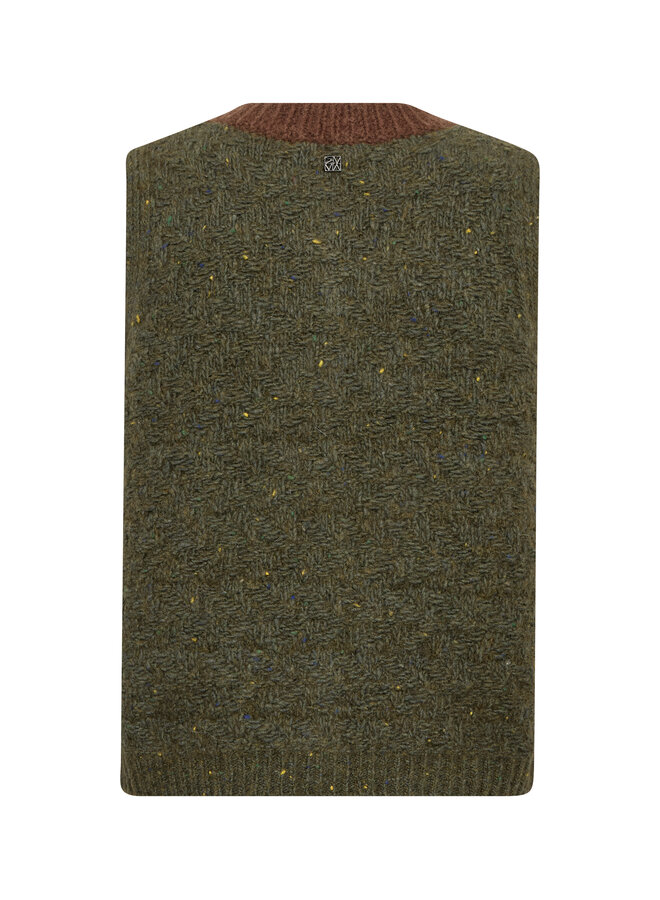182790 565 MosMosh MMEsti Knit Vest Rosin
