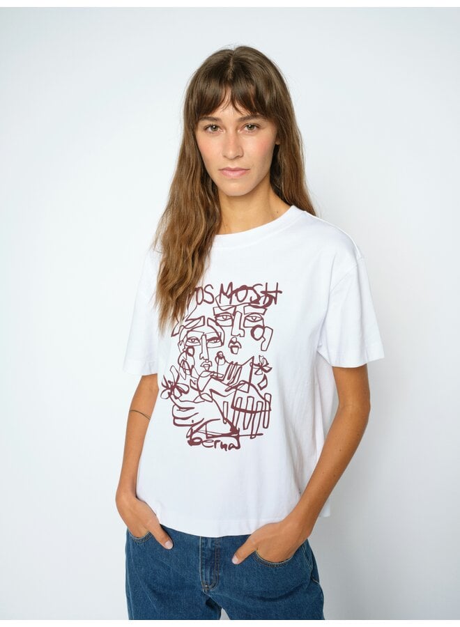 180640 101 Mos Mosh MMBernat O-SS Tee White