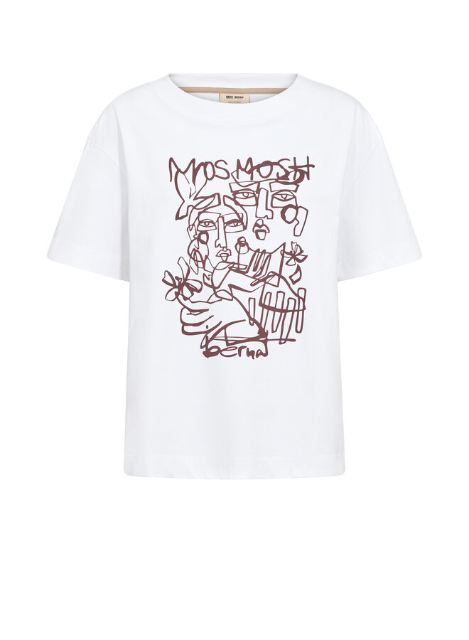 180640 101 MosMosh MMBernat O-SS Tee White