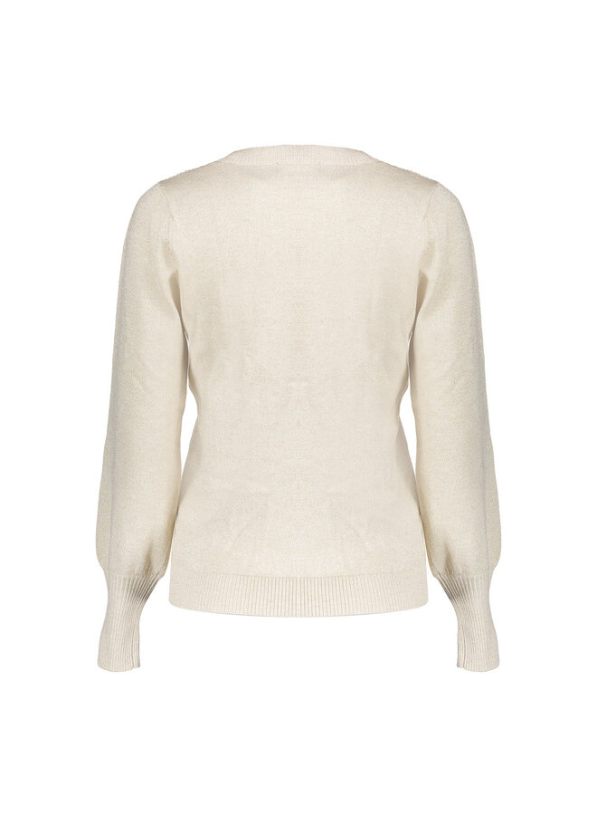 64594-14 010 Geisha Pullover v design lurex off-white