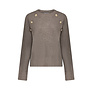 64592-14 935 Geisha Pullover raglan buttons greige