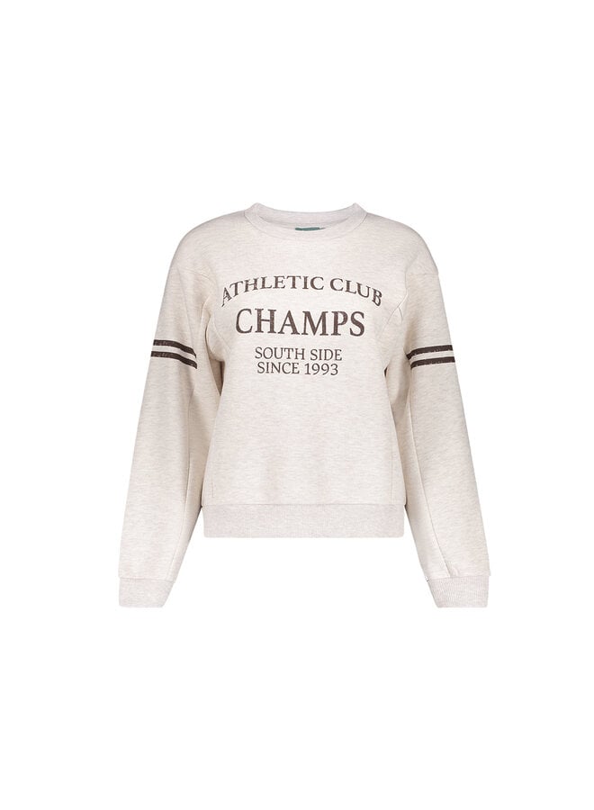 62552-24 715 Geisha Sweat Champs beige melange/brown