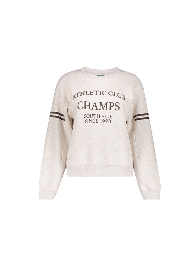 62552-24 715 Geisha Sweat Champs beige melange/brown
