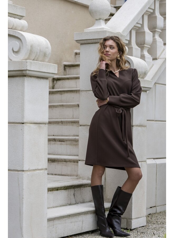 67540-21 775 Geisha Dress comfy brown