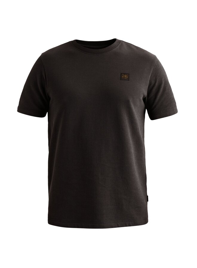 PTSS2609565 9140 PME Legend Short sleeve r-neck light slub terry Obsidian