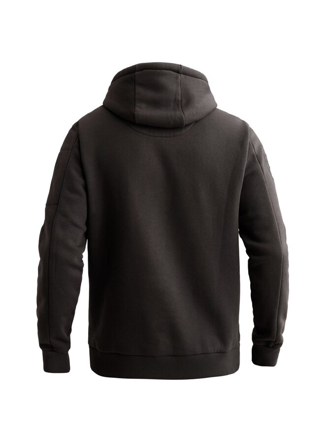 PSW2609454 9140 PME Legend Hooded 3t cross fleece Obsidian