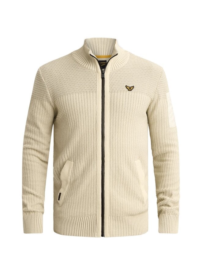PKC2609356 7013 PME Legend Zip jacket cotton structure Bone White