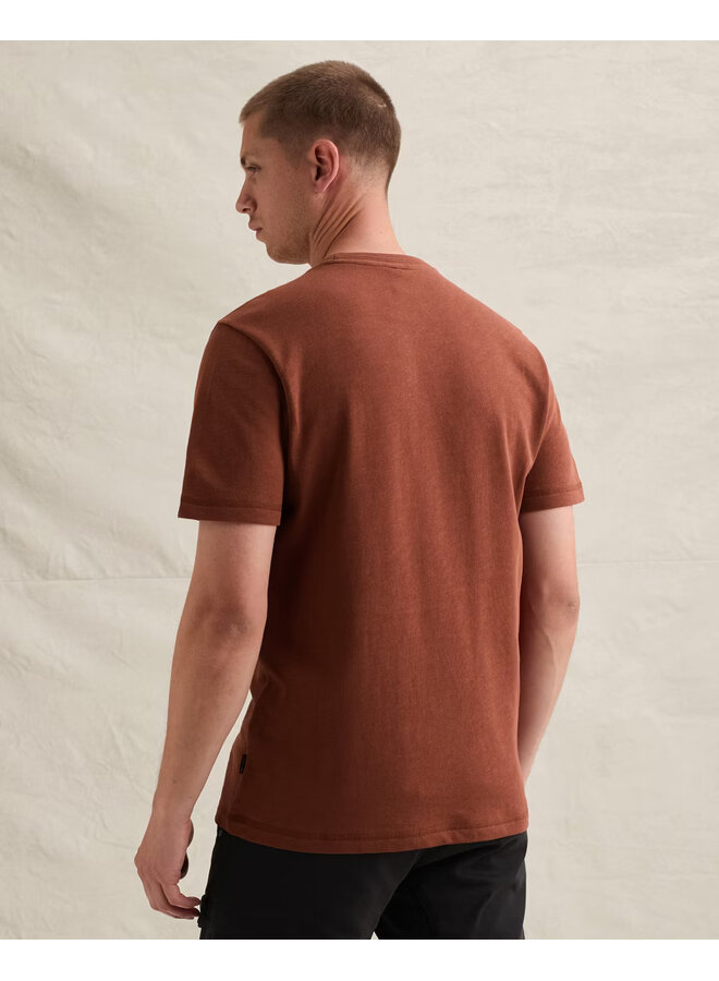 PTSS2609565 8178 PME Legend Short sleeve r-neck light slub terry Arabian Spice