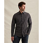 PSI2609252 9140 PME Legend Long sleeve shirt Print on poplin stretch Obsidian