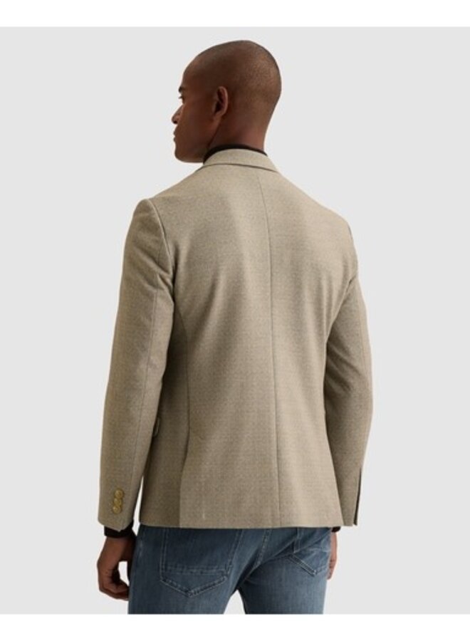 VBL2609180 8265 Vanguard Blazer STRETCH PRINT Pure Cashmere