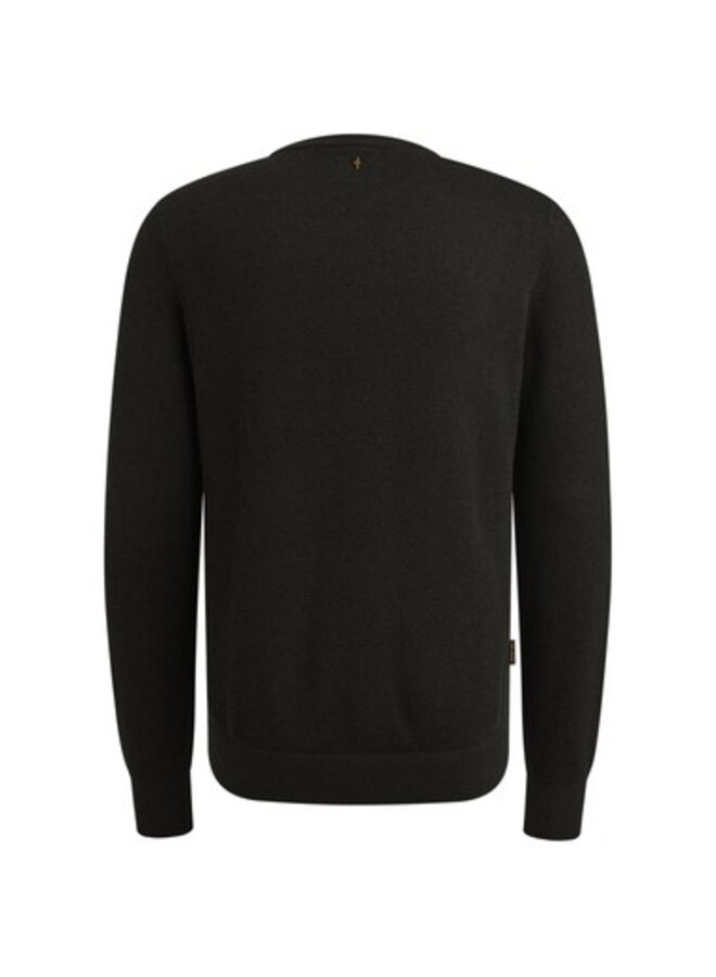 PKW0000334 999 PME Legend R-neck cotton modal Black