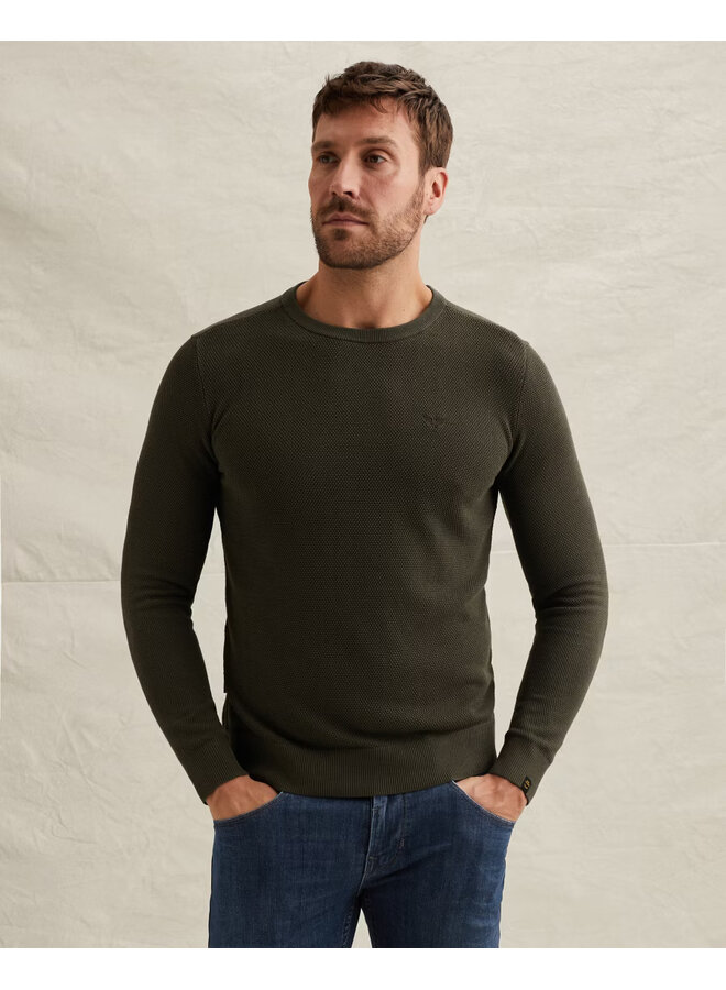 PKW0000334 8039 PME Legend R-neck cotton modal Beluga