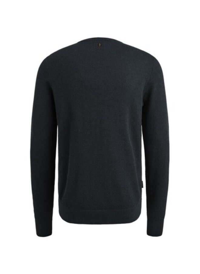 PKW0000334 5281 PME Legend R-neck cotton modal Salute Navy